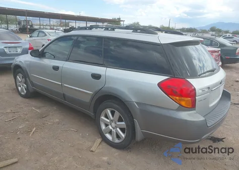 2007 Subaru Outback 2.5I from USA, damaged, VIN 4S4BP61C377340739